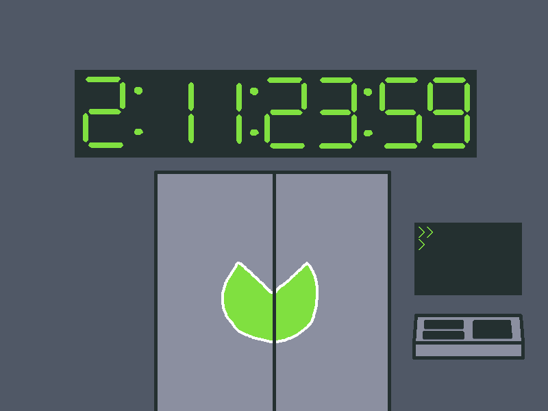 The clock now reads 2:11:23:59.